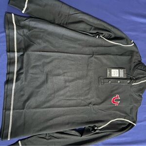 True Religion Black and Red Pullover Jacket